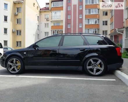 Черный Ауди А4, объемом двигателя 2 л и пробегом 360 тыс. км за 5850 $, фото 1 на Automoto.ua