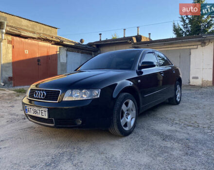 Чорний Ауді А4, об'ємом двигуна 2 л та пробігом 276 тис. км за 3450 $, фото 1 на Automoto.ua