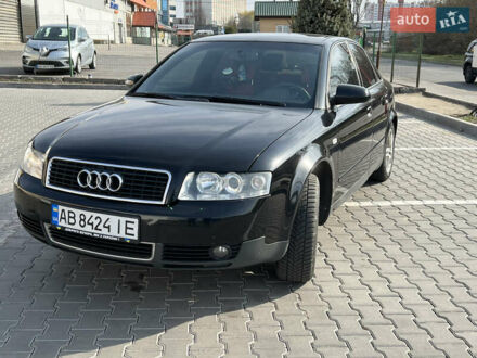 Ауди А4 2002 в Виннице на Automoto.ua Черный Ауди А4, объемом двигателя 1.98 л и пробегом 336 тыс. км за 5200 $, фото 1 на Automoto.ua