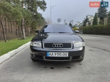 Черный Ауди А4, объемом двигателя 2 л и пробегом 375 тыс. км за 4200 $, фото 1 на Automoto.ua
