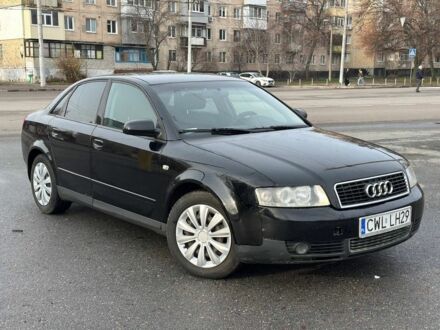 Черный Ауди А4, объемом двигателя 1.9 л и пробегом 123 тыс. км за 2500 $, фото 1 на Automoto.ua