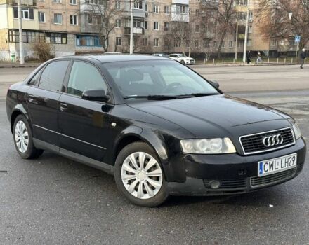 Черный Ауди А4, объемом двигателя 1.9 л и пробегом 123 тыс. км за 2500 $, фото 1 на Automoto.ua