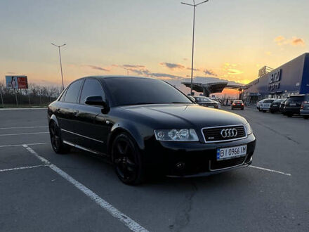 Ауді А4 2003 у Полтаві на Automoto.ua Чорний Ауді А4, об'ємом двигуна 1.9 л та пробігом 305 тис. км за 6950 $, фото 1 на Automoto.ua
