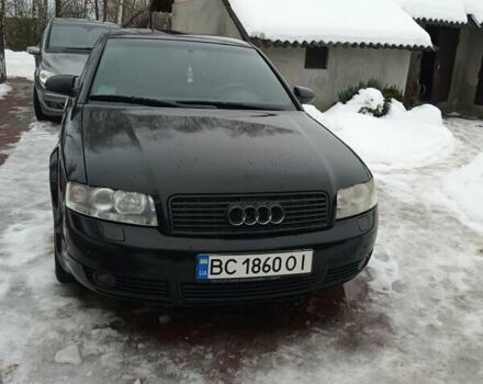 Черный Ауди А4, объемом двигателя 1.8 л и пробегом 394 тыс. км за 4200 $, фото 1 на Automoto.ua