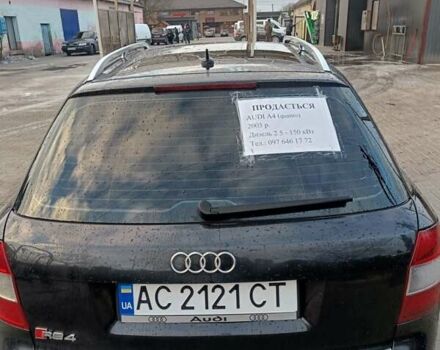 Чорний Ауді А4, об'ємом двигуна 2.5 л та пробігом 389 тис. км за 5100 $, фото 1 на Automoto.ua