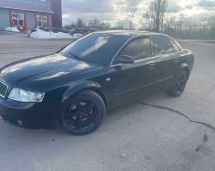 Черный Ауди А4, объемом двигателя 1.8 л и пробегом 287 тыс. км за 5000 $, фото 1 на Automoto.ua