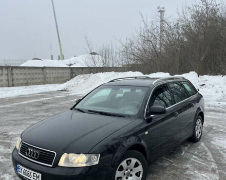 Черный Ауди А4, объемом двигателя 1.98 л и пробегом 299 тыс. км за 3900 $, фото 1 на Automoto.ua