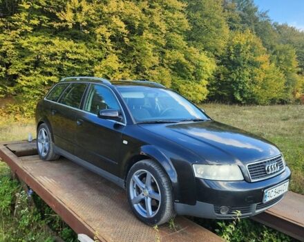 Чорний Ауді А4, об'ємом двигуна 2 л та пробігом 398 тис. км за 3900 $, фото 1 на Automoto.ua