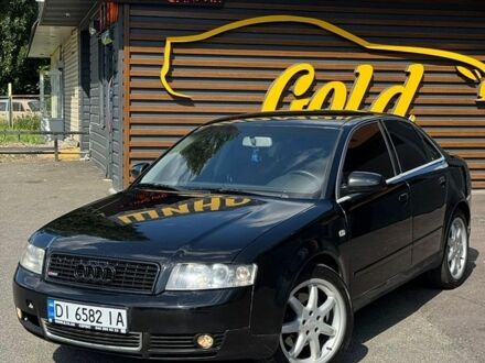 Чорний Ауді А4, об'ємом двигуна 1.8 л та пробігом 200 тис. км за 6000 $, фото 1 на Automoto.ua