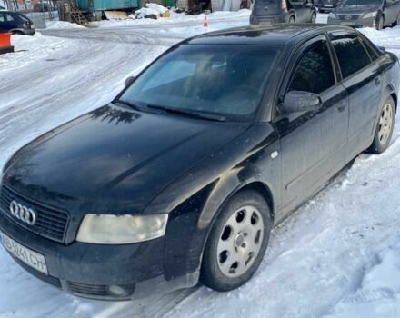 Черный Ауди А4, объемом двигателя 1.8 л и пробегом 400 тыс. км за 1900 $, фото 1 на Automoto.ua