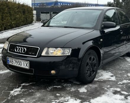 Черный Ауди А4, объемом двигателя 2 л и пробегом 264 тыс. км за 4100 $, фото 1 на Automoto.ua