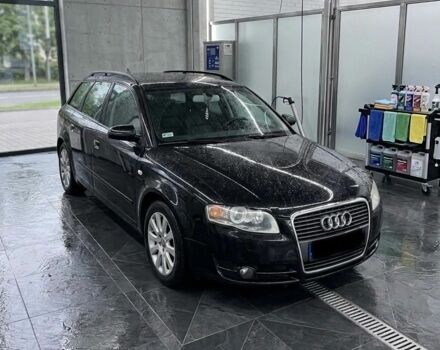Черный Ауди А4, объемом двигателя 2 л и пробегом 250 тыс. км за 2500 $, фото 1 на Automoto.ua