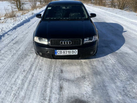 Ауди А4 2003 в Чернигове на Automoto.ua Черный Ауди А4, объемом двигателя 1.8 л и пробегом 304 тыс. км за 5500 $, фото 1 на Automoto.ua