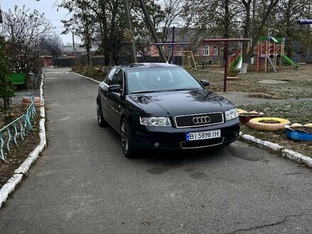 Черный Ауди А4, объемом двигателя 1.8 л и пробегом 179 тыс. км за 4000 $, фото 1 на Automoto.ua