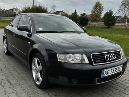 Ауди А4 2003 в Любомль на Automoto.ua Черный Ауди А4, объемом двигателя 1.78 л и пробегом 400 тыс. км за 4200 $, фото 1 на Automoto.ua