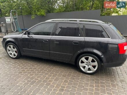 Черный Ауди А4, объемом двигателя 2 л и пробегом 256 тыс. км за 4650 $, фото 1 на Automoto.ua