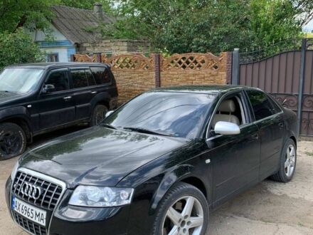 Черный Ауди А4, объемом двигателя 3 л и пробегом 342 тыс. км за 5300 $, фото 1 на Automoto.ua