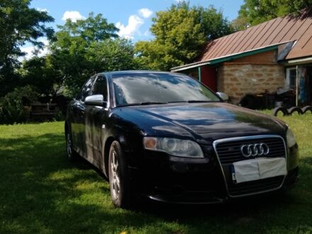 Чорний Ауді А4, об'ємом двигуна 1.8 л та пробігом 200 тис. км за 6000 $, фото 1 на Automoto.ua