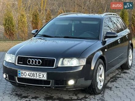 Ауди А4 2003 в Зборов на Automoto.ua Черный Ауди А4, объемом двигателя 1.9 л и пробегом 338 тыс. км за 5800 $, фото 1 на Automoto.ua