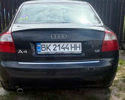 Чорний Ауді А4, об'ємом двигуна 1.6 л та пробігом 230 тис. км за 4900 $, фото 1 на Automoto.ua