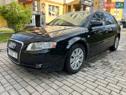 Чорний Ауді А4, об'ємом двигуна 2 л та пробігом 395 тис. км за 5950 $, фото 1 на Automoto.ua