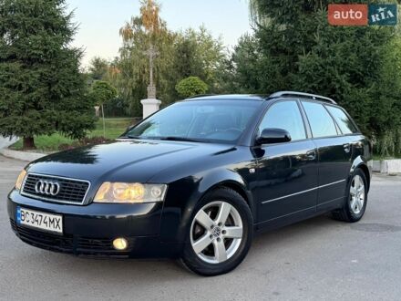 Черный Ауди А4, объемом двигателя 1.98 л и пробегом 249 тыс. км за 4450 $, фото 1 на Automoto.ua