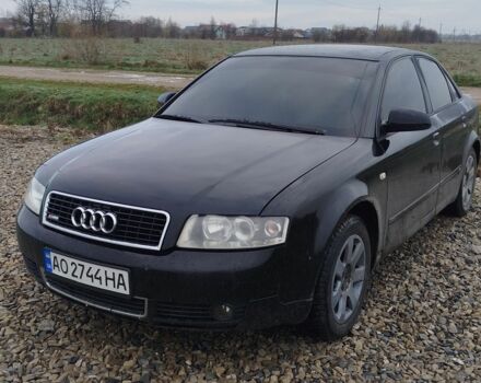 Черный Ауди А4, объемом двигателя 1.9 л и пробегом 400 тыс. км за 4350 $, фото 1 на Automoto.ua