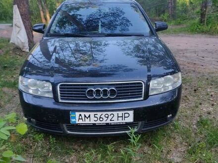 Ауди А4 2004 в Житомире на Automoto.ua Черный Ауди А4, объемом двигателя 1.6 л и пробегом 267 тыс. км за 6000 $, фото 1 на Automoto.ua