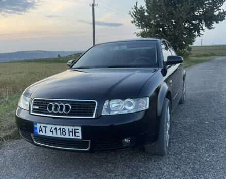 Чорний Ауді А4, об'ємом двигуна 2.01 л та пробігом 195 тис. км за 5550 $, фото 1 на Automoto.ua