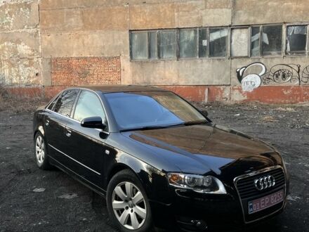 Черный Ауди А4, объемом двигателя 2 л и пробегом 245 тыс. км за 7250 $, фото 1 на Automoto.ua