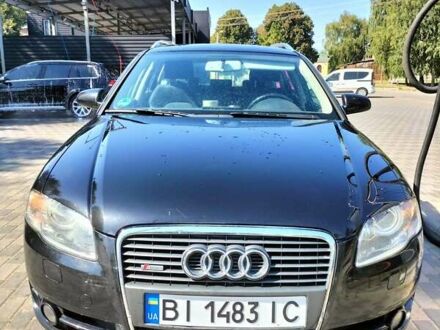 Черный Ауди А4, объемом двигателя 2 л и пробегом 260 тыс. км за 6100 $, фото 1 на Automoto.ua