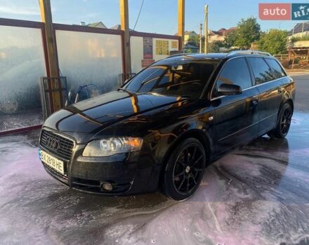 Черный Ауди А4, объемом двигателя 2 л и пробегом 427 тыс. км за 5500 $, фото 1 на Automoto.ua