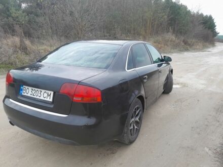 Чорний Ауді А4, об'ємом двигуна 2 л та пробігом 220 тис. км за 4200 $, фото 1 на Automoto.ua