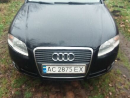 Черный Ауди А4, объемом двигателя 2 л и пробегом 400 тыс. км за 3000 $, фото 1 на Automoto.ua