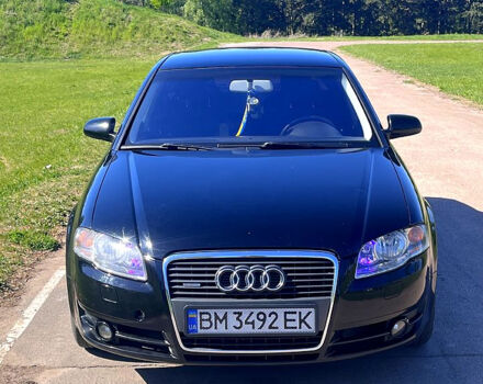 Чорний Ауді А4, об'ємом двигуна 2 л та пробігом 268 тис. км за 7500 $, фото 1 на Automoto.ua