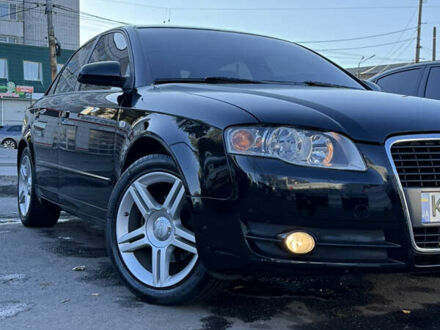 Черный Ауди А4, объемом двигателя 2 л и пробегом 173 тыс. км за 9000 $, фото 1 на Automoto.ua