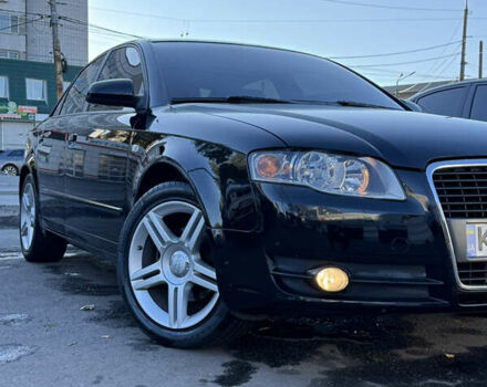 Черный Ауди А4, объемом двигателя 2 л и пробегом 173 тыс. км за 9000 $, фото 1 на Automoto.ua