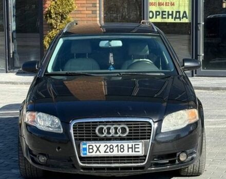 Черный Ауди А4, объемом двигателя 2 л и пробегом 320 тыс. км за 4850 $, фото 1 на Automoto.ua