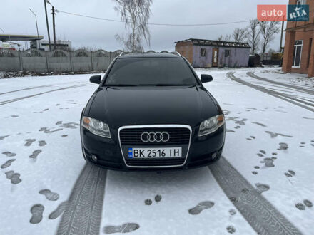 Черный Ауди А4, объемом двигателя 2 л и пробегом 355 тыс. км за 6800 $, фото 1 на Automoto.ua