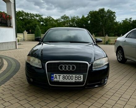 Черный Ауди А4, объемом двигателя 2 л и пробегом 350 тыс. км за 6200 $, фото 1 на Automoto.ua