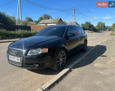 Черный Ауди А4, объемом двигателя 2 л и пробегом 320 тыс. км за 7300 $, фото 1 на Automoto.ua