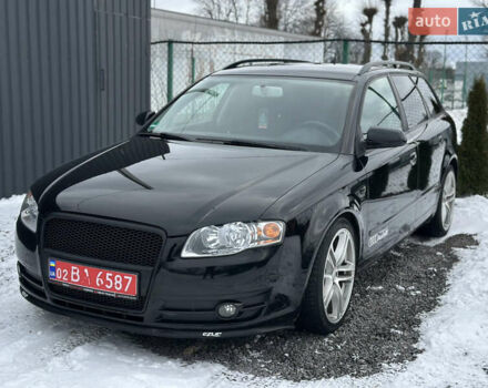 Чорний Ауді А4, об'ємом двигуна 2 л та пробігом 241 тис. км за 7200 $, фото 1 на Automoto.ua