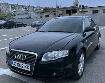 Черный Ауди А4, объемом двигателя 2 л и пробегом 340 тыс. км за 4450 $, фото 1 на Automoto.ua