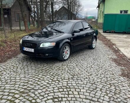 Черный Ауди А4, объемом двигателя 2 л и пробегом 320 тыс. км за 2999 $, фото 1 на Automoto.ua