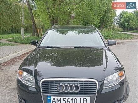 Чорний Ауді А4, об'ємом двигуна 1.6 л та пробігом 161 тис. км за 6899 $, фото 1 на Automoto.ua