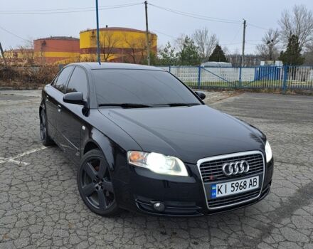 Чорний Ауді А4, об'ємом двигуна 2 л та пробігом 280 тис. км за 7400 $, фото 1 на Automoto.ua