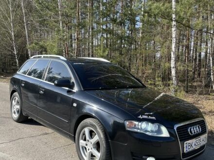 Ауди А4 2005 в Сарнах на Automoto.ua Черный Ауди А4, объемом двигателя 2 л и пробегом 285 тыс. км за 6500 $, фото 1 на Automoto.ua