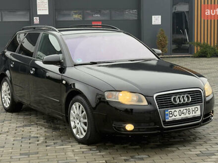 Черный Ауди А4, объемом двигателя 1.9 л и пробегом 344 тыс. км за 5950 $, фото 1 на Automoto.ua