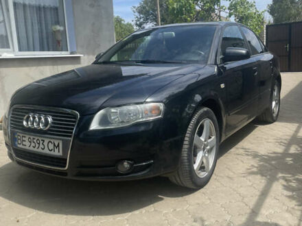 Ауди А4 2006 в Снигиревке на Automoto.ua Черный Ауди А4, объемом двигателя 1.98 л и пробегом 320 тыс. км за 6500 $, фото 1 на Automoto.ua