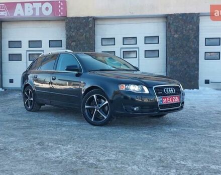 Черный Ауди А4, объемом двигателя 2 л и пробегом 222 тыс. км за 7850 $, фото 1 на Automoto.ua